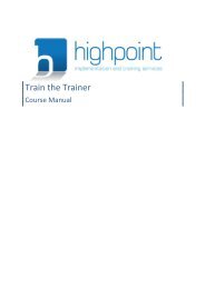 HP TrainTheTrainer Course Manual