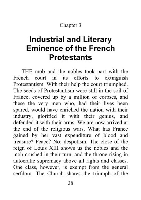 Protestantism in France From Death of Henry IV to the Revolution - James Aitken Wylie