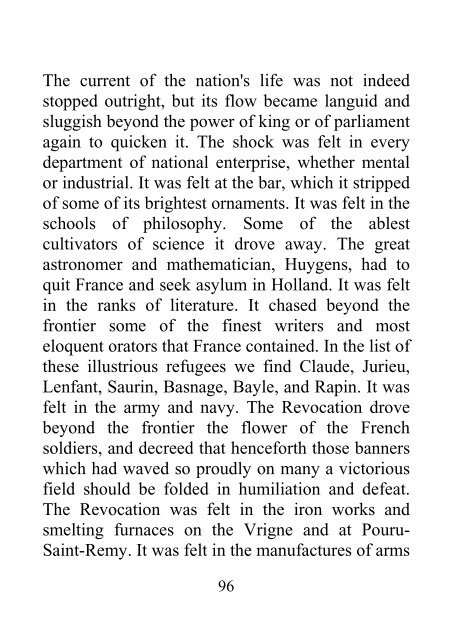 Protestantism in France From Death of Henry IV to the Revolution - James Aitken Wylie