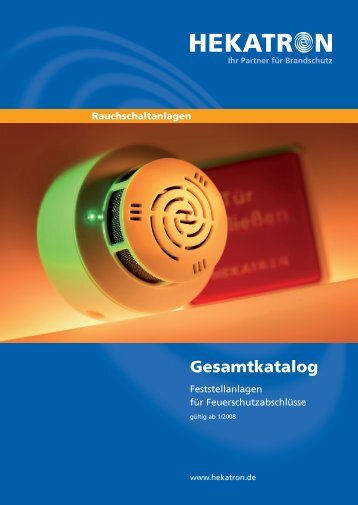 Gesamtkatalog - Hekatron