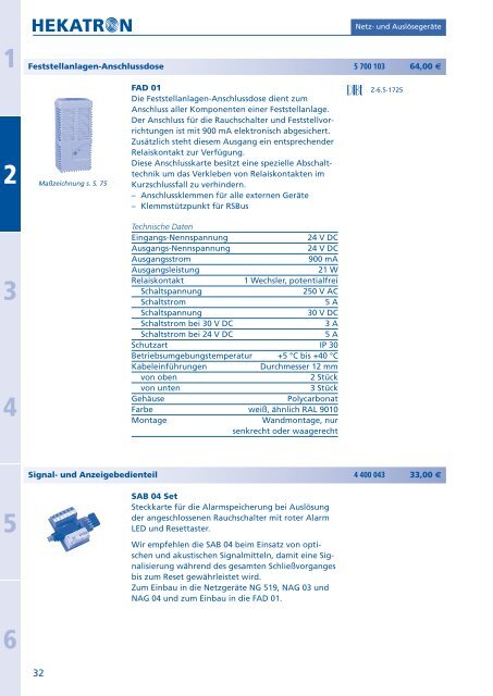 Gesamtkatalog - Hekatron