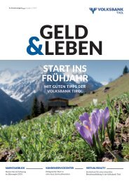 Kundenmagazin Geld & Leben Ausgabe Nr. 1/2019