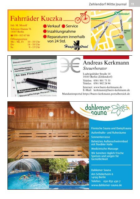 Zehlendorf Mitte Journal Apr/Mai 2019