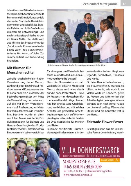 Zehlendorf Mitte Journal Apr/Mai 2019