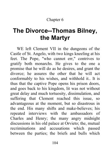 Protestantism in England From the Times of Henry VIII - James Aitken Wylie