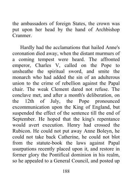 Protestantism in England From the Times of Henry VIII - James Aitken Wylie