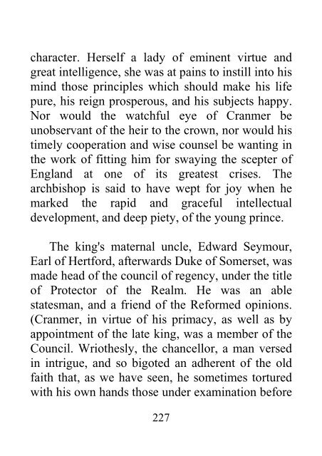 Protestantism in England From the Times of Henry VIII - James Aitken Wylie