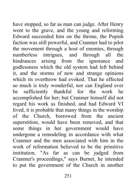 Protestantism in England From the Times of Henry VIII - James Aitken Wylie