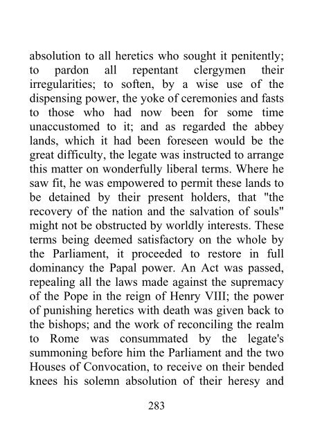 Protestantism in England From the Times of Henry VIII - James Aitken Wylie