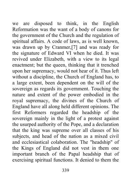 Protestantism in England From the Times of Henry VIII - James Aitken Wylie