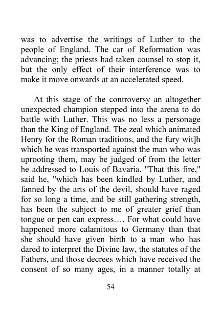 Protestantism in England From the Times of Henry VIII - James Aitken Wylie