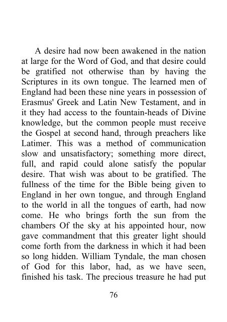 Protestantism in England From the Times of Henry VIII - James Aitken Wylie