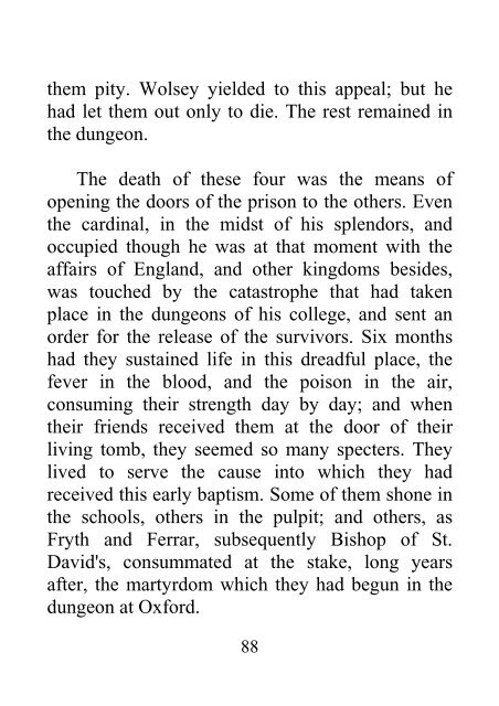 Protestantism in England From the Times of Henry VIII - James Aitken Wylie