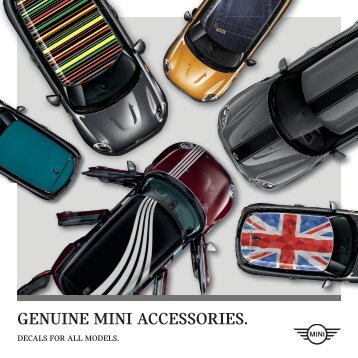 MINI Decals, Brochure, Genuine MINI Accessories, Aftersales (Campaign Asset)