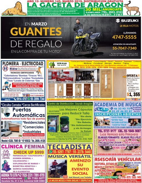 Gaceta de Aragon Marzo 2019