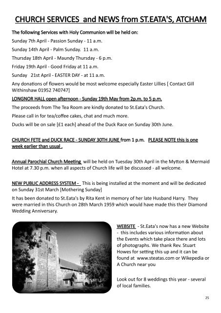 Berrington Village Pump Edition 141 Apr - May 2019