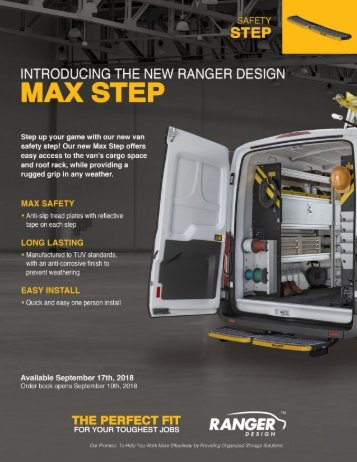 Ranger-Design-Max-Step-Brochure