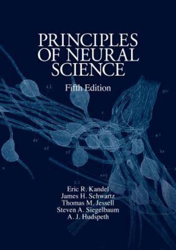 (SPONTANEOUS) Principles of Neural Science eBook PDF Download