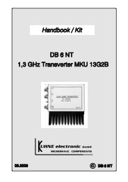 KIT 1,3 GHz MKU 13G2B_deutsch - Kuhne electronic