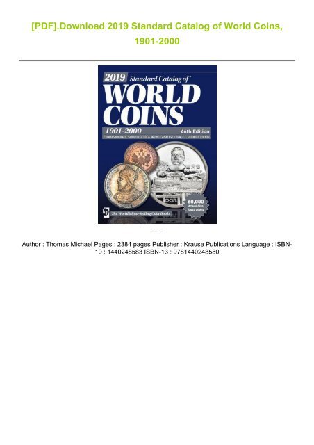 Coin Catalogue Pdf