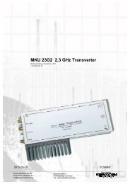 2,3 GHz Transverter MKU23G2 - Kuhne electronic