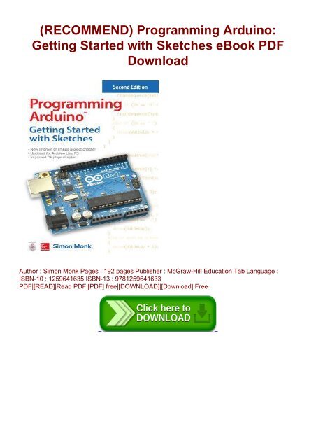 programming arduino pdf