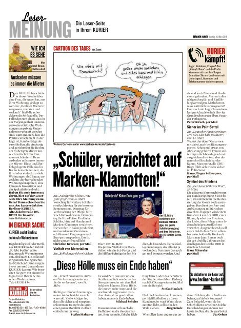 Berliner Kurier 18.03.2019