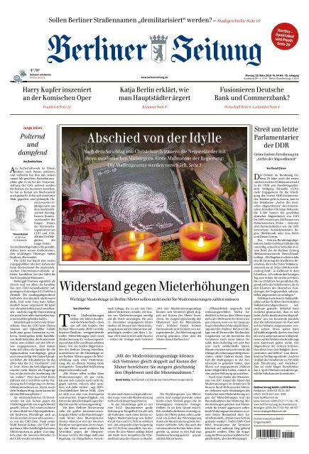 Berliner Zeitung 18.03.2019