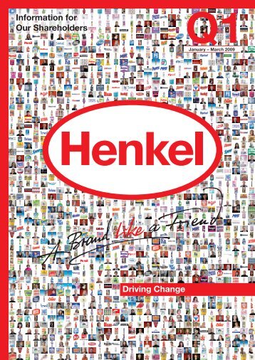 Quarterly Report Q1/2009 - Henkel