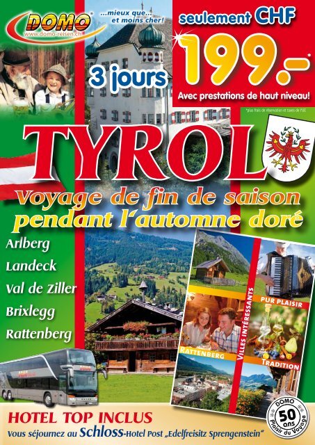 Tyrol & Imst - Reisen - Domo Reisen GmbH