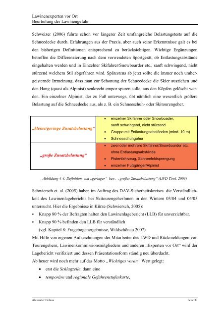 8.2 Methodischer Ansatz am Beispiel „Winter 2002/03“ - Gemeinde ...