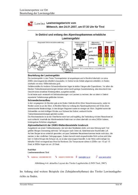 8.2 Methodischer Ansatz am Beispiel „Winter 2002/03“ - Gemeinde ...