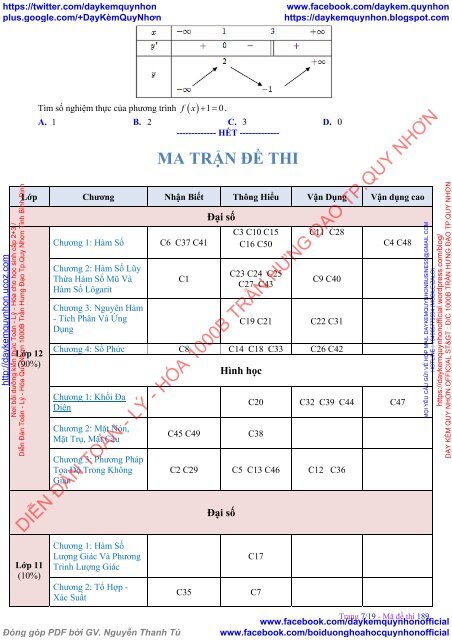 Bộ đề thi thử THPTQG 2019 - Môn Toán, Sinh, Hóa - Cả nước - Có lời giải chi tiết (Lần 10) ( 21 đề ngày 19.03.2019 )