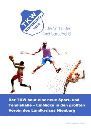 TKW Nienburg - Imagebroschüre 2018