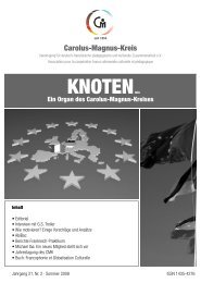 KNOTEN - Carolus-Magnus-Kreis eV