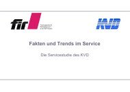 Fakten und Trends im Service - Kundendienst Verband Deutschland ...
