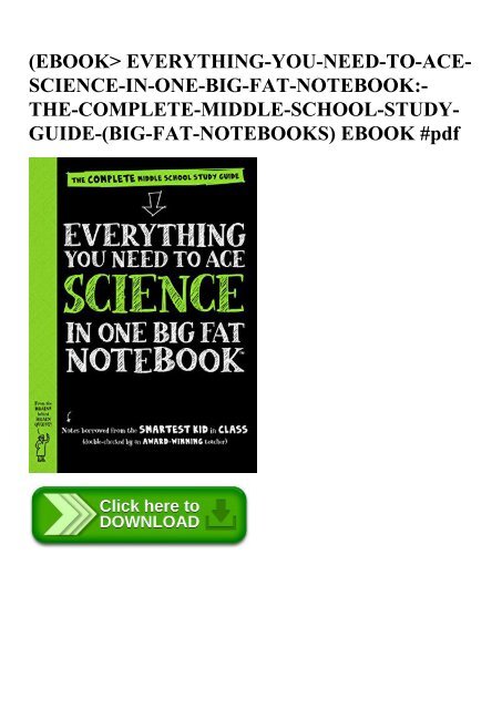 EBOOK EVERYTHING-YOU-NEED-TO-ACE-SCIENCE-IN-ONE-BIG-FAT