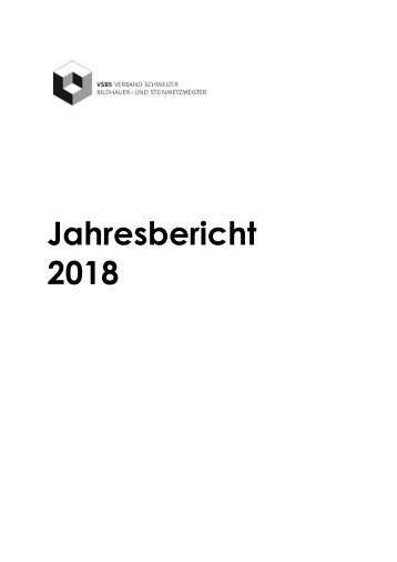 VSBS Jahresbericht 2019