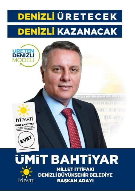 Ümit Bahtiyar - Birlikte Üretecek, Birlikte Kazanacağız