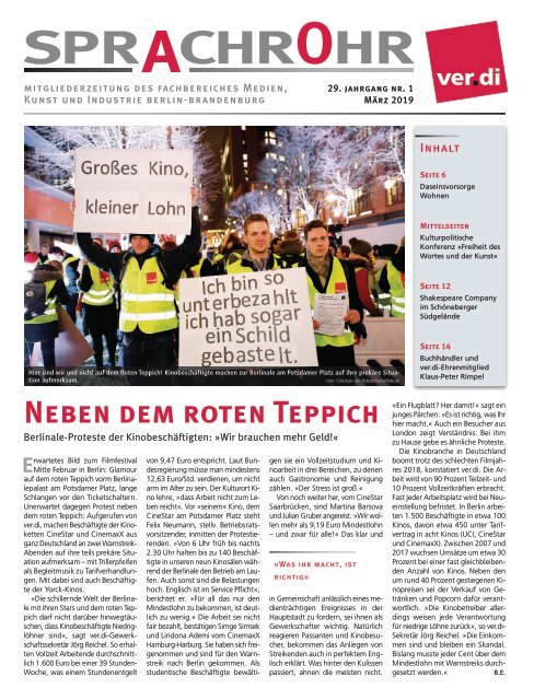 Sprachrohr 1/2019