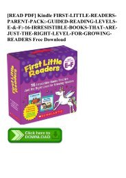 Pdf Ebook New Releases First Little Readers Guided Reading Level A Parent Pack 25 Irresistible Books That Are Just The Right Level For Beginning Readers By Deborah Schecter