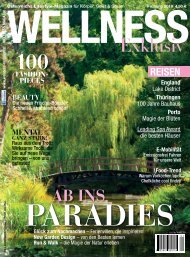 WELLNESS Magazin Exklusiv - Frühling 2019