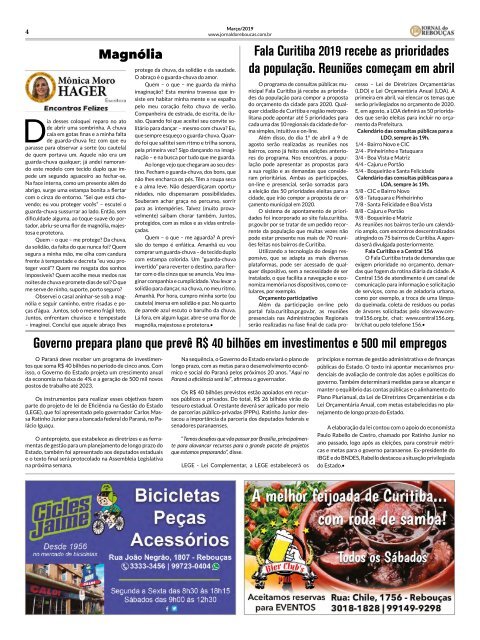 Jornal do Rebouças - Edição 50 - Março/2019