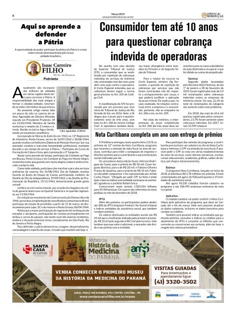 Jornal do Rebouças - Edição 50 - Março/2019