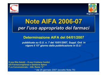 note AIFA 2007 pdf