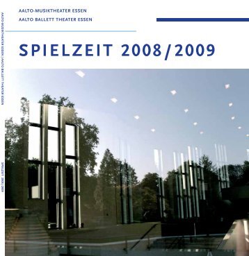 SPIELZEIT 2008/2009 - Kulturkritik-Ruhr