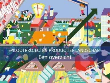 PILOOTPROJECTEN PRODUCTIEF LANDSCHAP Een overzicht