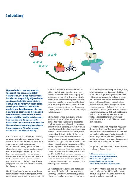 MANIFEST voor een Productief Landschap 