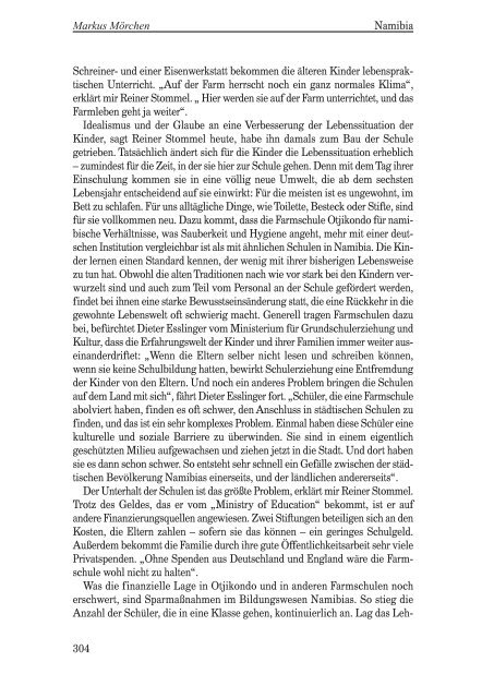 Namibia 10 Jahre nach der Unabhängigkeit - Heinz-Kühn-Stiftung