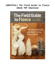 (GRATEFUL) The Field Guide to Fleece eBook PDF Download